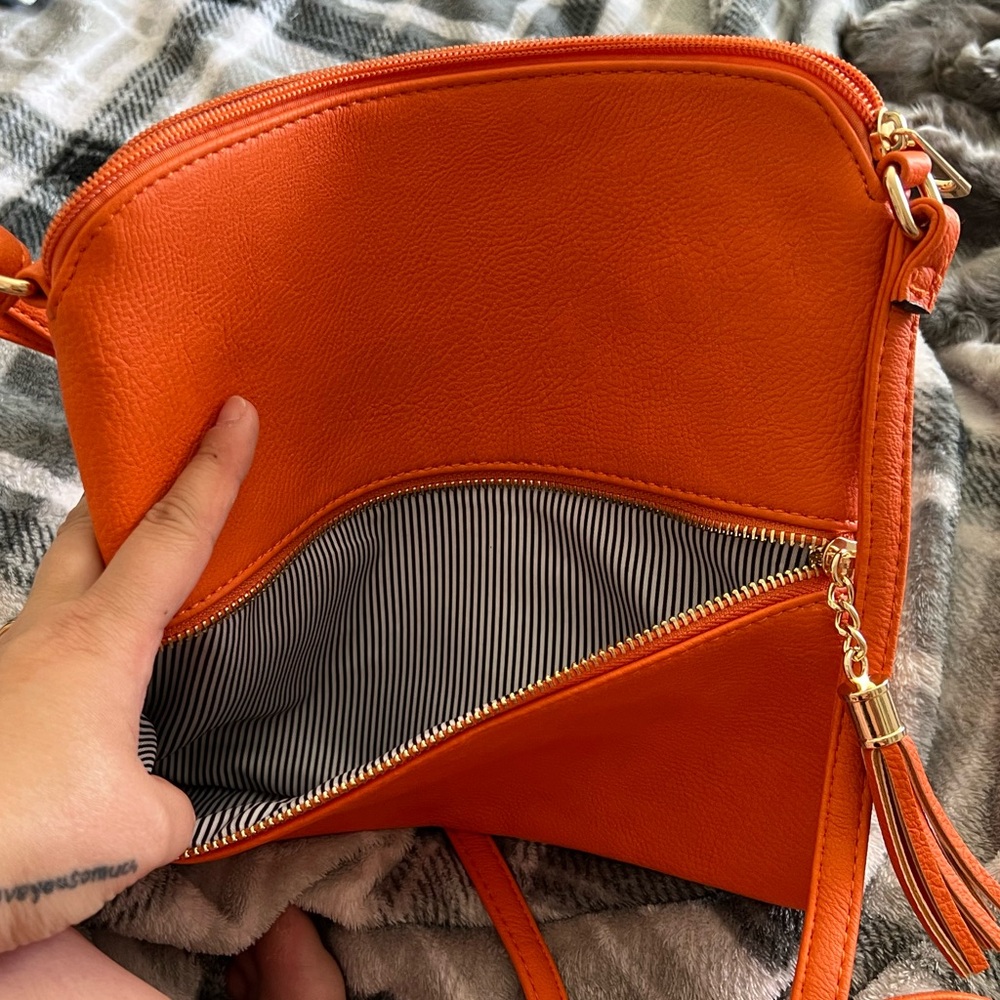 Orange Crossbody Purse - Picture 3 of 7